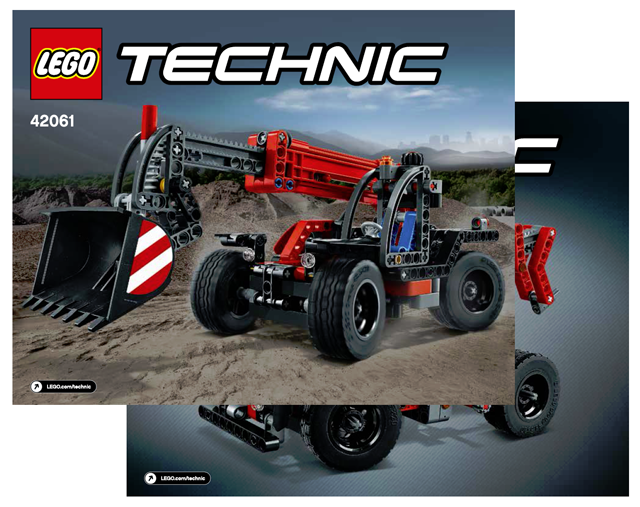42061 Telehandler (Used) LEGO TECHNIC