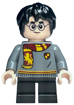 Harry Potter - Gryffindor Sweater and Scarf, Black Short Legs (hp519)