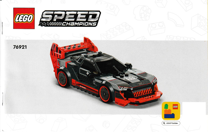 76921 Audi S1 e-tron quattro (Used) LEGO Speed Champions