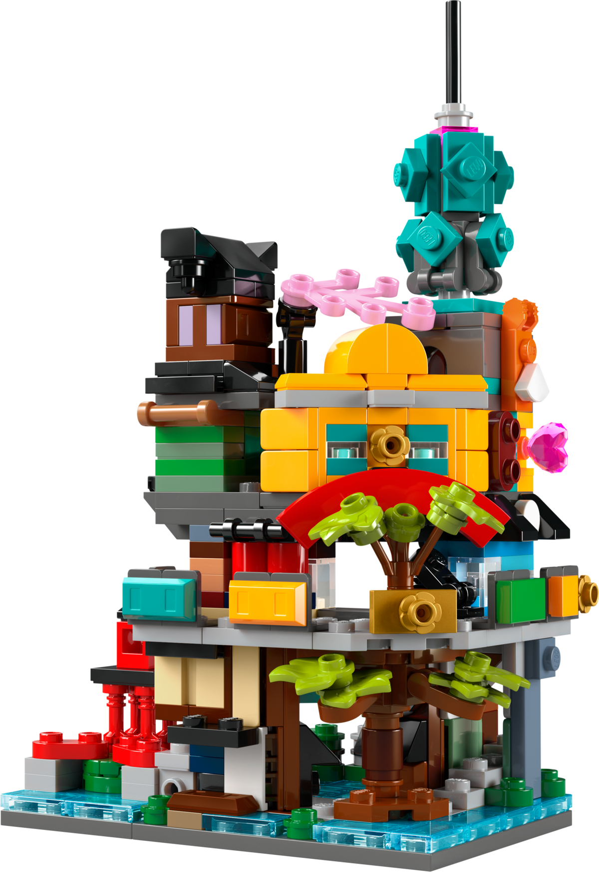 40705 Micro NINJAGO City Gardens (Retired) LEGO Ninjago