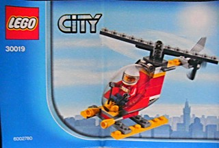 30019 Fire Helicopter (Used) LEGO City