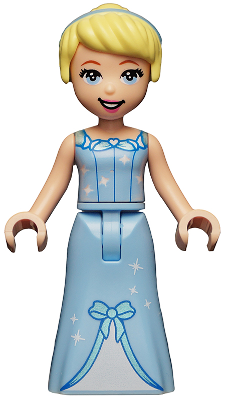 Cinderella - Dress with Sparkles and Bow (dp095)