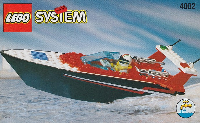 4002 Riptide Racer (Certified) LEGO Boats