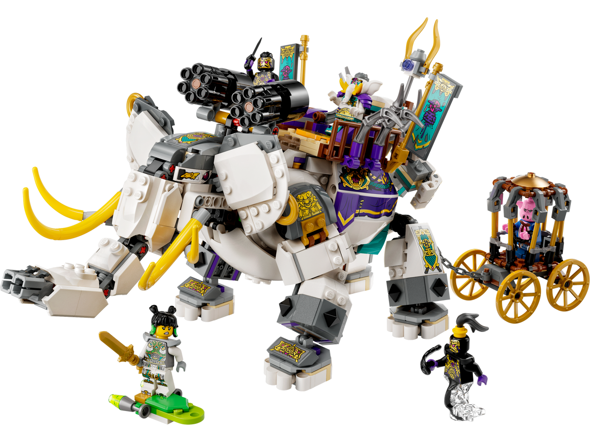 80043 Yellow Tusk Elephant (Retired) LEGO Monkie Kid