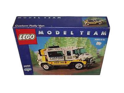 5550 Custom Rally Van (Retired) LEGO Model Making