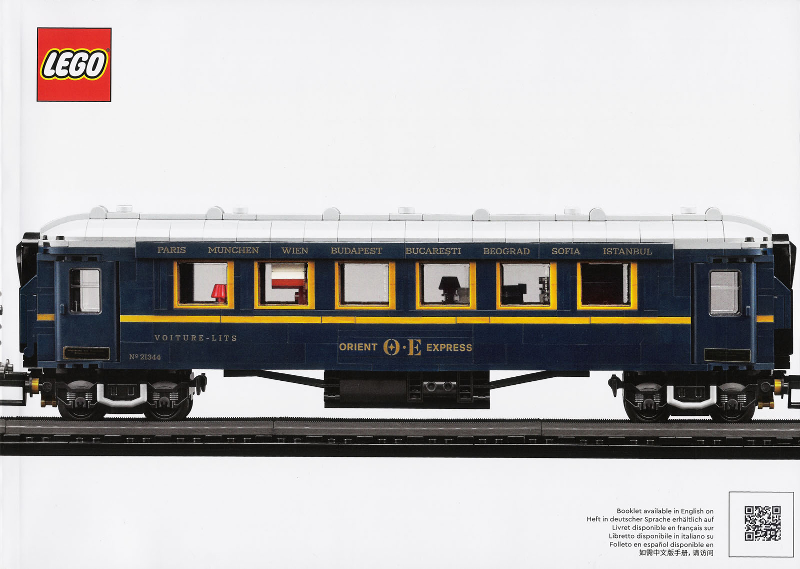 21344 The Orient Express Train (Used) LEGO Ideas