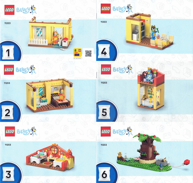 11203 Bluey's Family House (Used) LEGO Bluey