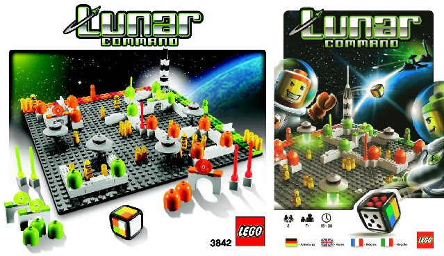 3842 Lunar Command (Used) LEGO Games