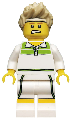 Tennis Ace (Minifigure Only) (col105)