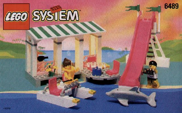 6489 Seaside Holiday Cottage (Used) LEGO Town