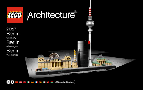 21027 Berlin (Used) LEGO Architecture