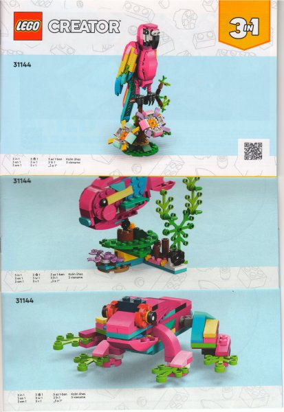 31144 Exotic Pink Parrot (Certified) LEGO Creator