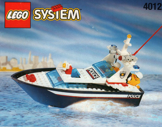 4012 Wave Cops (Used) LEGO Boats