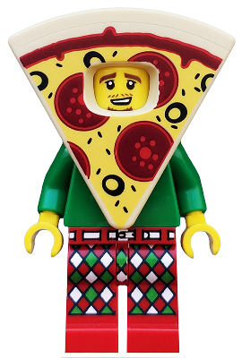 Pizza Costume Guy (Minifigure Only) (col351)