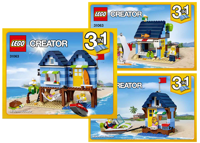 31063 Beachside Vacation (Certified) LEGO Creator