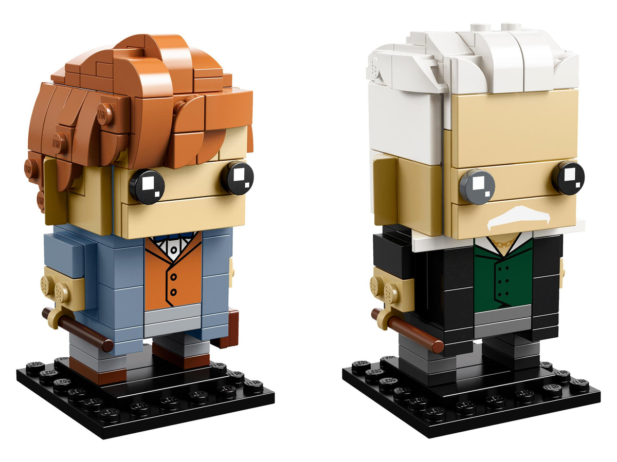 41631 Newt Scamander & Gellert Grindelwald (Retired) LEGO BrickHeadz