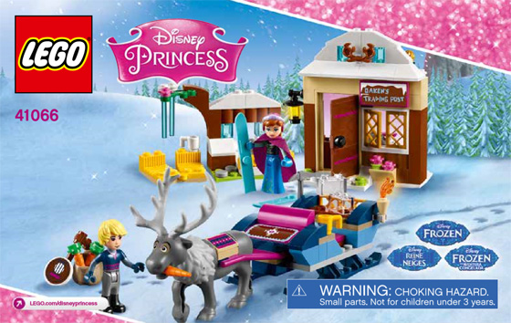 41066 Anna & Kristoff's Sleigh Adventure (Used) LEGO Disney