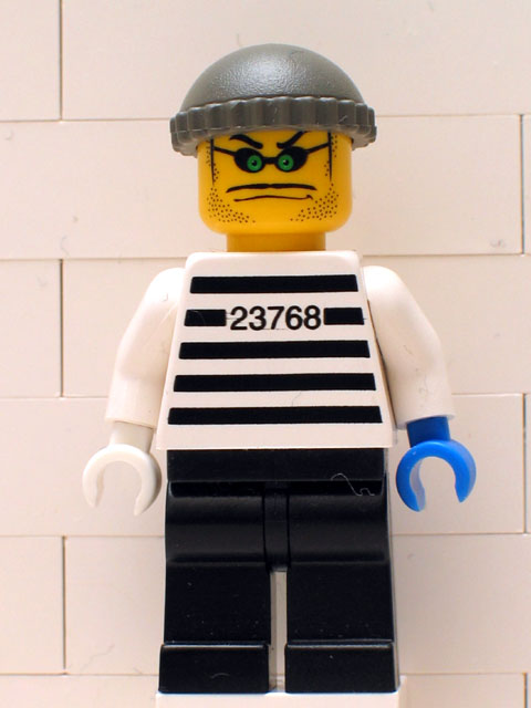 Xtreme Stunts Brickster with Dark Gray Knit Cap (ixs008)