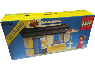 6683 Hamburger Stand (Retired) LEGO Town
