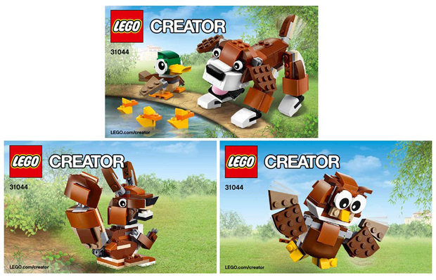 31044 Park Animals (Used) LEGO Creator