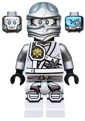 Zane - Titanium Ninja Light Bluish Gray, Scabbard (njo0251)