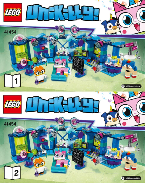 41454 Dr. Fox Laboratory (Certified) LEGO Unikitty