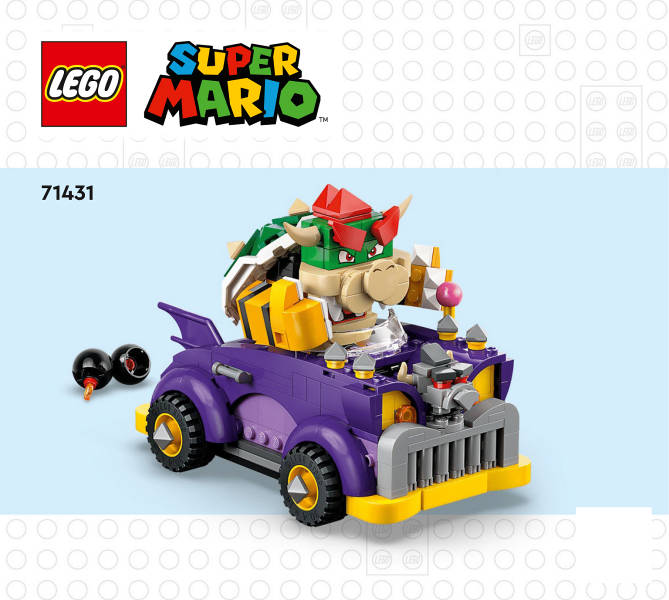 71431 Bowser's Muscle Car - Expansion Set (Used) LEGO Super Mario