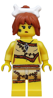 Cave Woman (Minifigure Only) (col069)