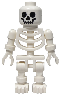 Skeleton - Standard Skull, Floppy Arms (gen001)