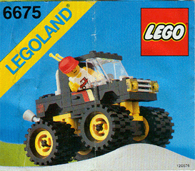 6675 Road & Trail 4x4 (Certified) LEGO Town