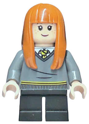 Susan Bones - Hufflepuff Sweater, Black Short Legs, Hard Plastic Hair (hp149b)