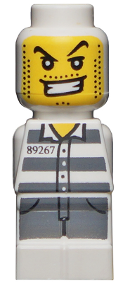 Microfigure City Alarm Thief (4656047) (85863pb073)