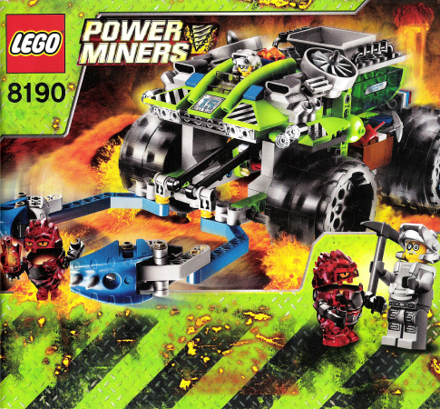 8190 Claw Catcher (Used) LEGO Power Miners