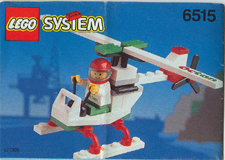 6515 Stunt Copter (Certified) LEGO Town