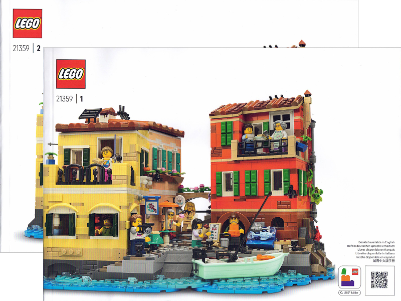 21359 Italian Riviera (Used) LEGO Ideas