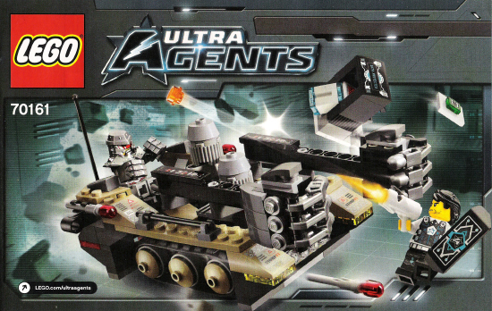 70161 Tremor Track Infiltration (Used) LEGO Ultra Agents