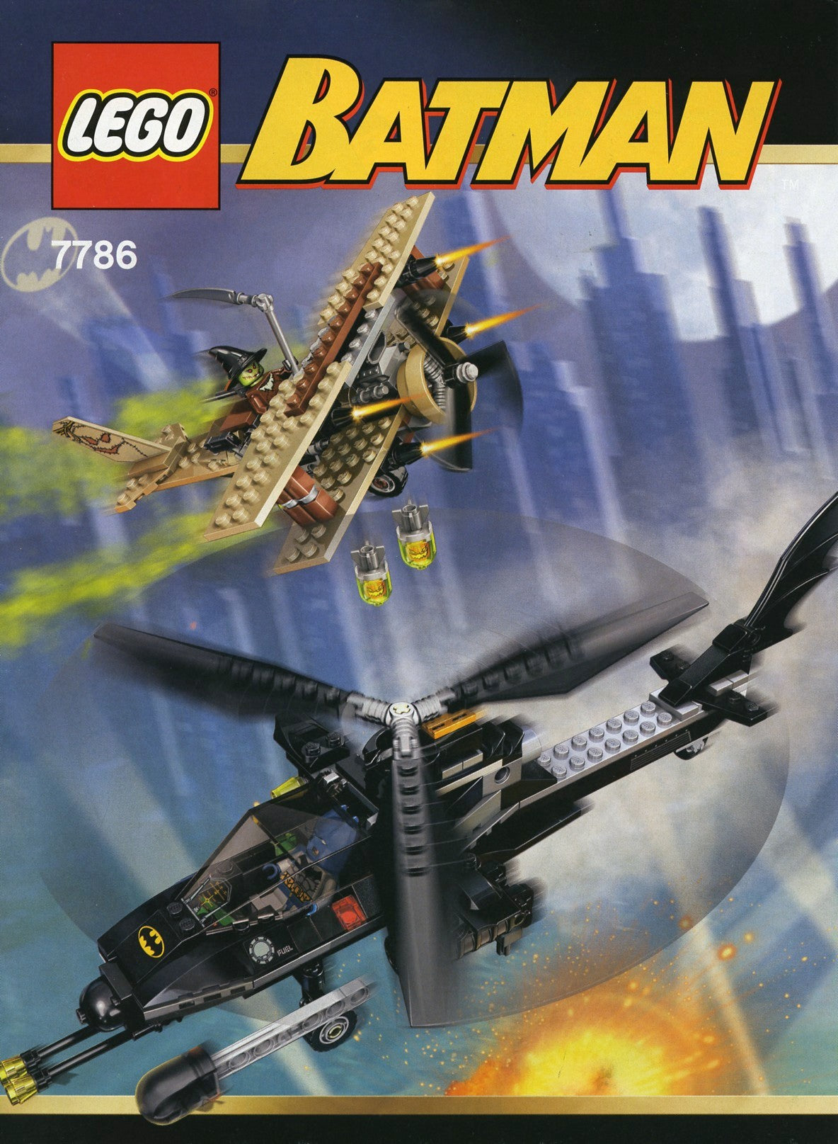 7786 The Batcopter: The Chase for Scarecrow (Certified) LEGO Super Heroes