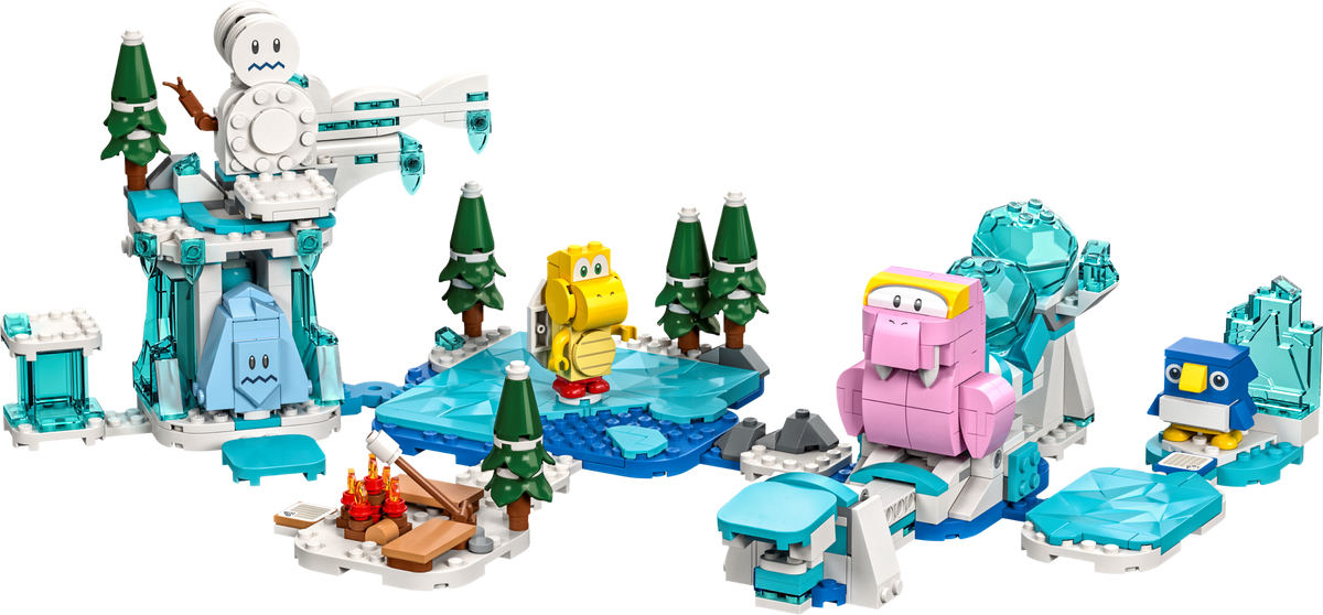 71417 Fliprus Snow Adventure - Expansion Set (Retired) LEGO Super Mario