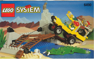 6490 Amazon Crossing (Used) LEGO Town