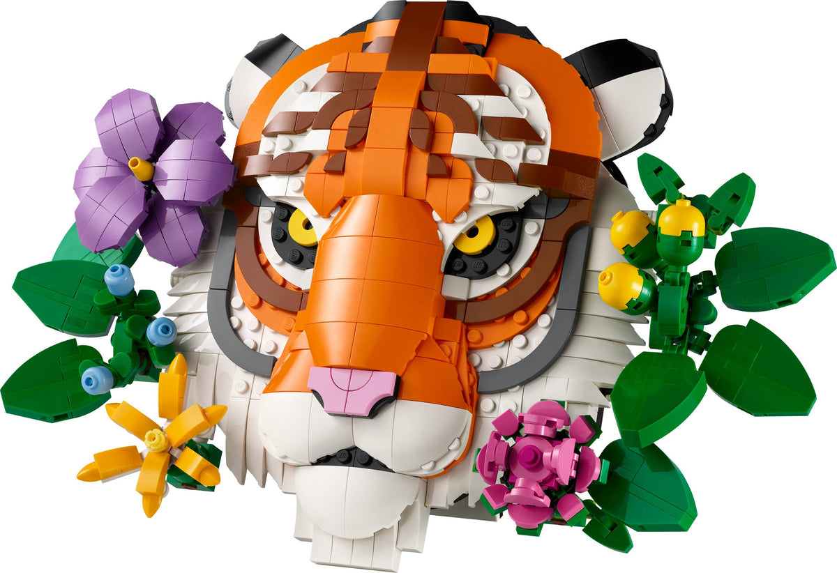31217 Tiger (Retired) LEGO Art