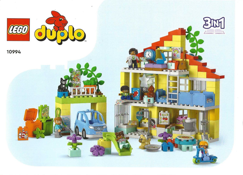 10994 3in1 Family House (Used) LEGO DUPLO