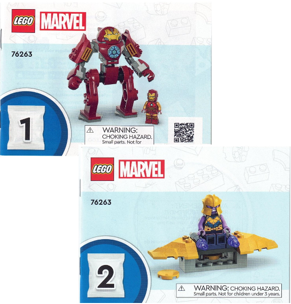76263 Iron Man Hulkbuster vs. Thanos (Used) LEGO Super Heroes