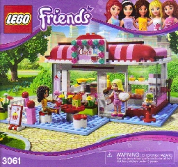 3061 City Park Cafe (Used) LEGO Friends