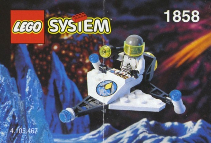 1858 Droid Scout (Used) LEGO Space
