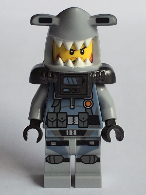 Hammer Head - Dark Red Beard, Small Knee Plates (njo0366)