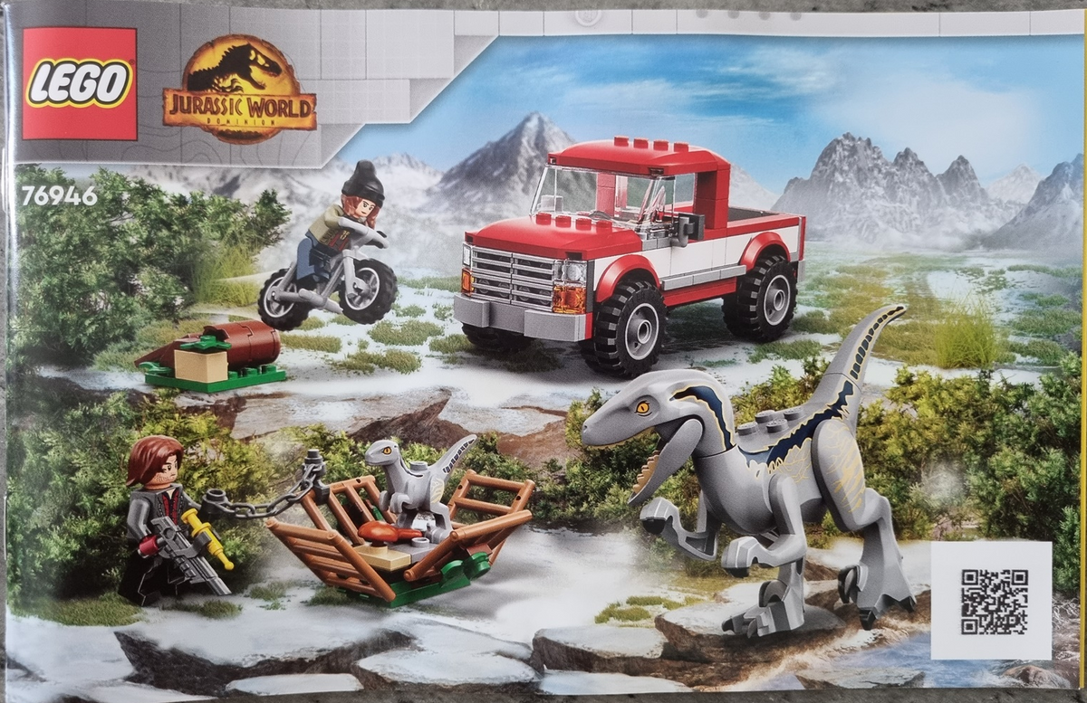 76946 Blue & Beta Velociraptor Capture (Certified) LEGO Jurassic World