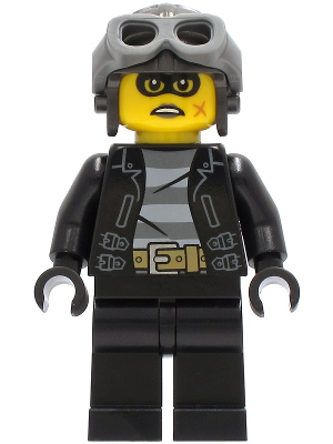 Police - Clara the Criminal, Pearl Dark Gray Aviator Cap (cty1256)