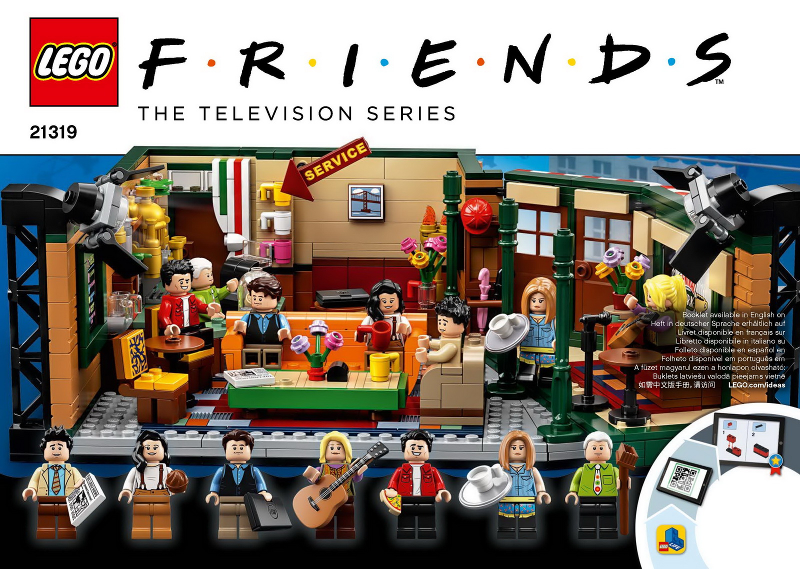 21319 Central Perk (Certified) LEGO Ideas