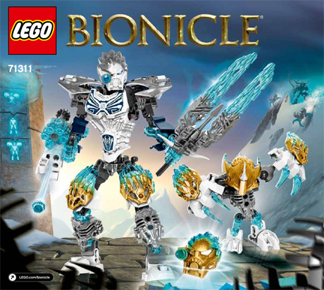 71311 Kopaka and Melum - Unity set (Used) LEGO BIONICLE