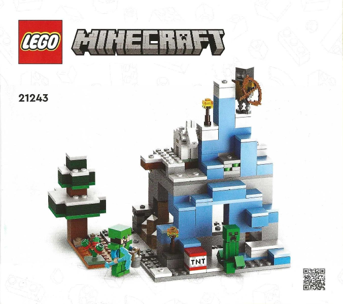 21243 The Frozen Peaks (Used) LEGO Minecraft